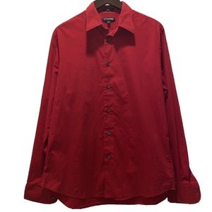 EUC Express 1MX Modern Fit Stretch Cotton Red L